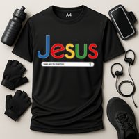 Search Jesus Seek And Ye Shall Find Cooling Performance Crew T-Shirt
