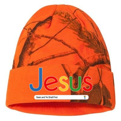 Search Jesus Seek And Ye Shall Find Kati Licensed 12" Camo Beanie