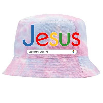 Search Jesus Seek And Ye Shall Find Tie-Dyed Bucket Hat