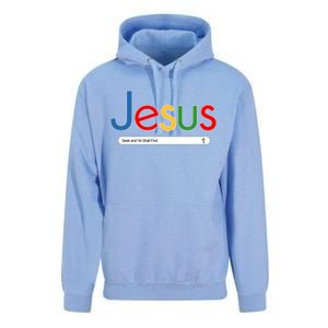 Search Jesus Seek And Ye Shall Find Unisex Surf Hoodie