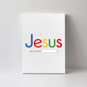 Search Jesus Seek And Ye Shall Find Canvas