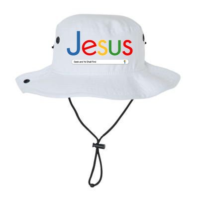 Search Jesus Seek And Ye Shall Find Legacy Cool Fit Booney Bucket Hat