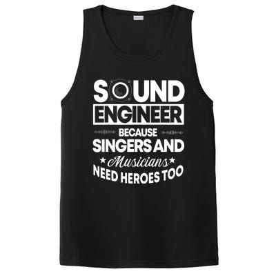 Sound Engineer Because Singers Need Heroes Too Audio Editor PosiCharge Competitor Tank