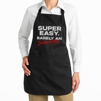 Super Easy Barely An Inconvenience Funny Pitch Meeting Apron