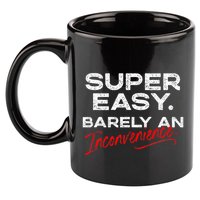 Super Easy Barely An Inconvenience Funny Pitch Meeting 11oz C Handle Ceramic Mug
