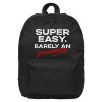 Super Easy Barely An Inconvenience Funny Pitch Meeting 16 in Basic Backpack