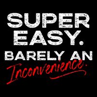 Super Easy Barely An Inconvenience Funny Pitch Meeting Wool Snapback Cap