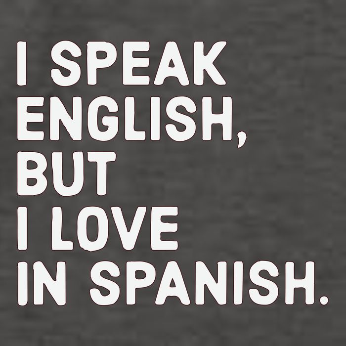 Speak English But I Love In Spanish Vector Backpack