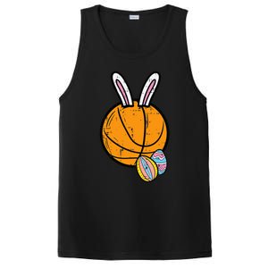 Sports Easter Baskets Basketball Bunny Rabbit Bball Coach PosiCharge Competitor Tank