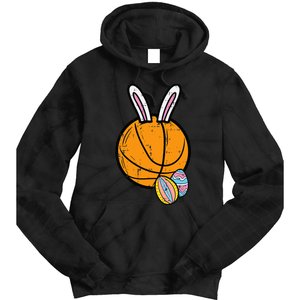 Sports Easter Baskets Basketball Bunny Rabbit Bball Coach Tie Dye Hoodie