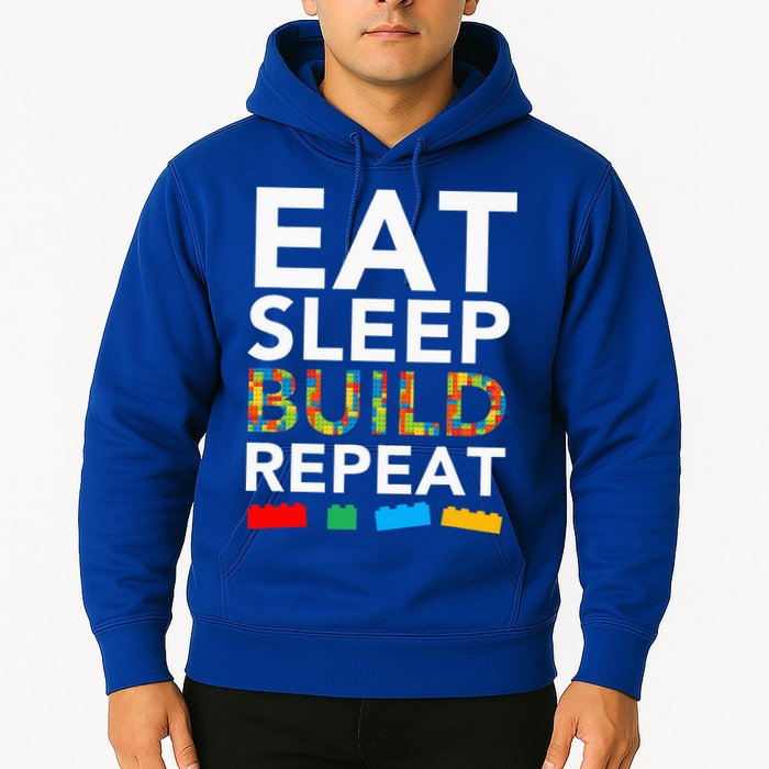 Sleep Eat Build Repeat Building Blocks Hoodie