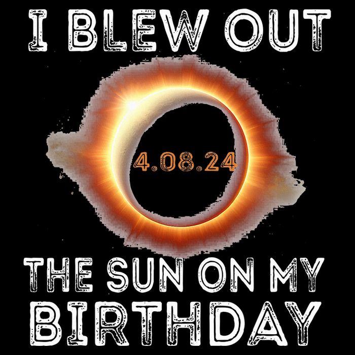 Solar Eclipse Birthday I Blew Out The Sun On My Birthday Impact Tech Backpack