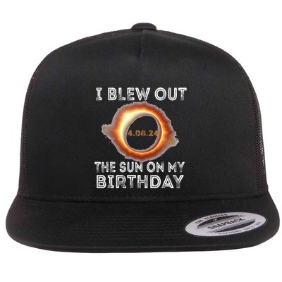 Solar Eclipse Birthday I Blew Out The Sun On My Birthday Flatbill Hat