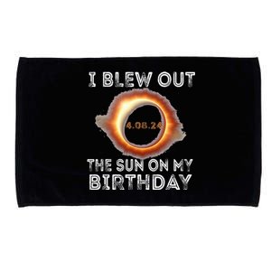 Solar Eclipse Birthday I Blew Out The Sun On My Birthday Microfiber Hand Towel