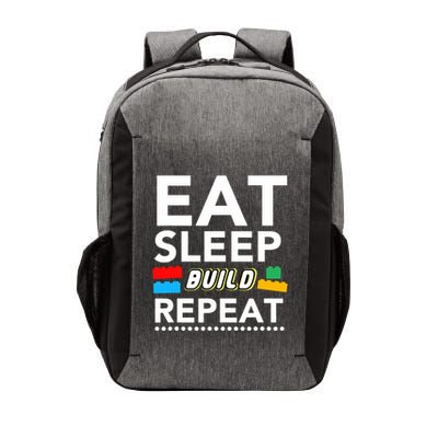 Sleep Eat Build Repeat Building Blocks Bricks Master Builder Vector Backpack
