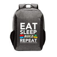 Sleep Eat Build Repeat Building Blocks Bricks Master Builder Vector Backpack