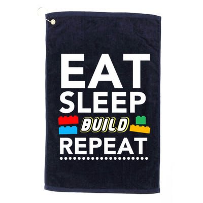 Sleep Eat Build Repeat Building Blocks Bricks Master Builder Golf Towel