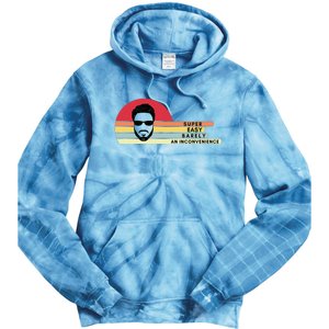 Super Easy Barely An Inconvenience Funny Retro Style Tie Dye Hoodie