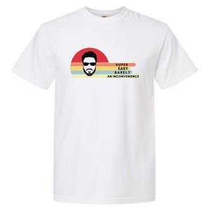 Super Easy Barely An Inconvenience Funny Retro Style Garment-Dyed Heavyweight T-Shirt