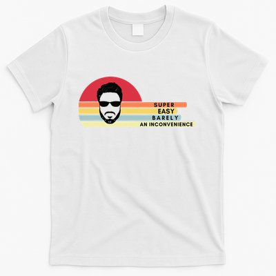 Super Easy Barely An Inconvenience Funny Retro Style T-Shirt