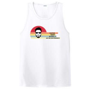 Super Easy Barely An Inconvenience Funny Retro Style PosiCharge Competitor Tank