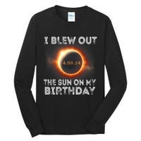 Solar Eclipse Birthday I Blew Out The Sun On My Birthday Tall Long Sleeve T-Shirt