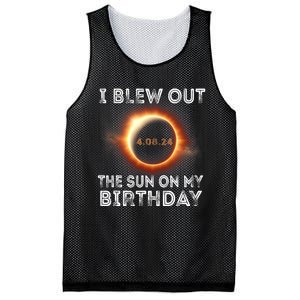 Solar Eclipse Birthday I Blew Out The Sun On My Birthday Mesh Reversible Basketball Jersey Tank