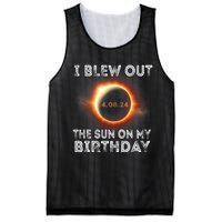 Solar Eclipse Birthday I Blew Out The Sun On My Birthday Mesh Reversible Basketball Jersey Tank