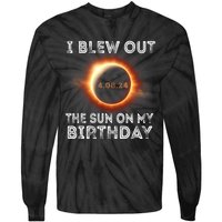 Solar Eclipse Birthday I Blew Out The Sun On My Birthday Tie-Dye Long Sleeve Shirt