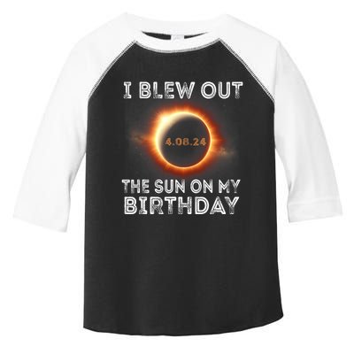 Solar Eclipse Birthday I Blew Out The Sun On My Birthday Toddler Fine Jersey T-Shirt