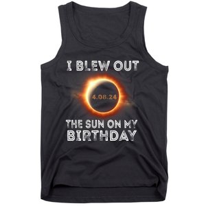 Solar Eclipse Birthday I Blew Out The Sun On My Birthday Tank Top