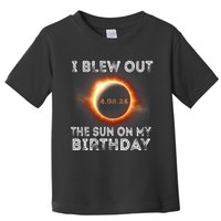 Solar Eclipse Birthday I Blew Out The Sun On My Birthday Toddler T-Shirt