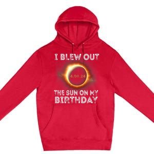 Solar Eclipse Birthday I Blew Out The Sun On My Birthday Premium Pullover Hoodie