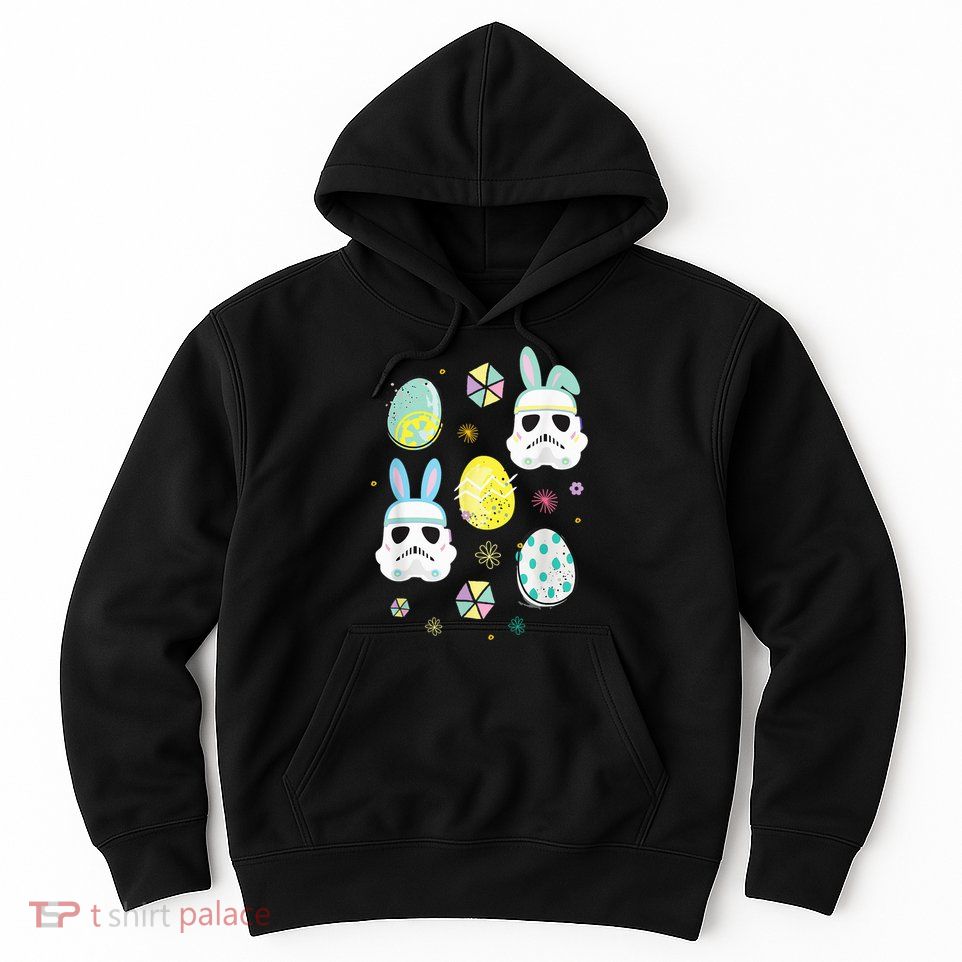 StarWar Easter Bunny Stormtroopers And Easter Eggs Hoodie