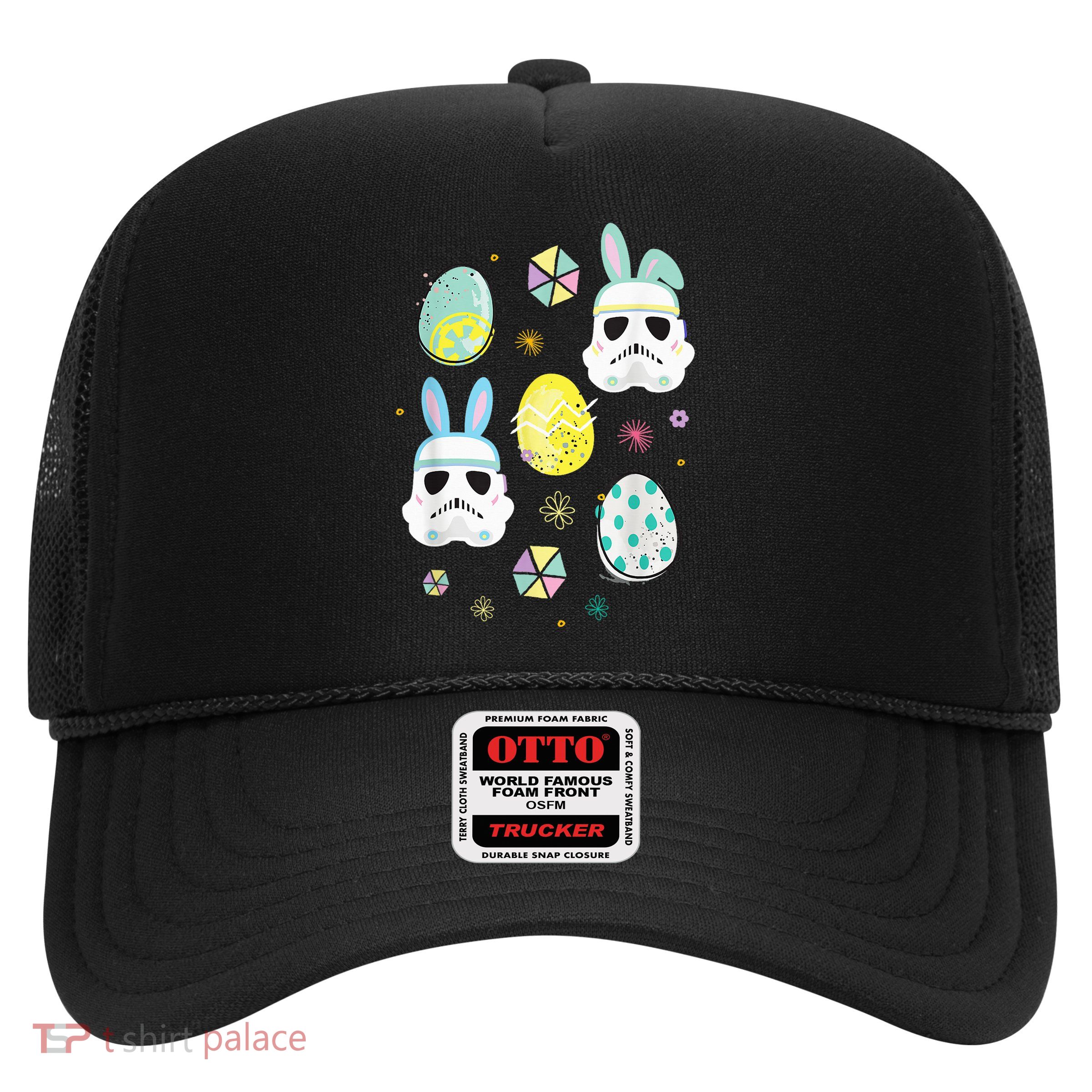 StarWar Easter Bunny Stormtroopers And Easter Eggs Trucker Hat