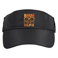 Solar Eclipse Bruh Its Eclipse Adult Drive Performance Visor