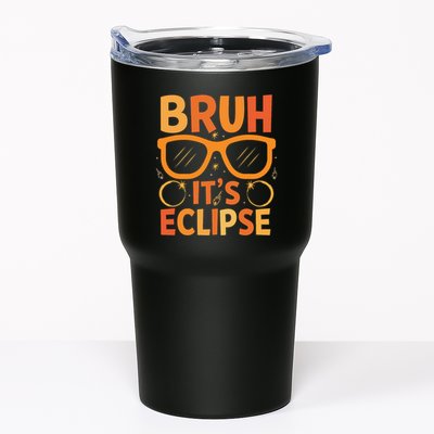 Solar Eclipse Bruh Its Eclipse Tumbler