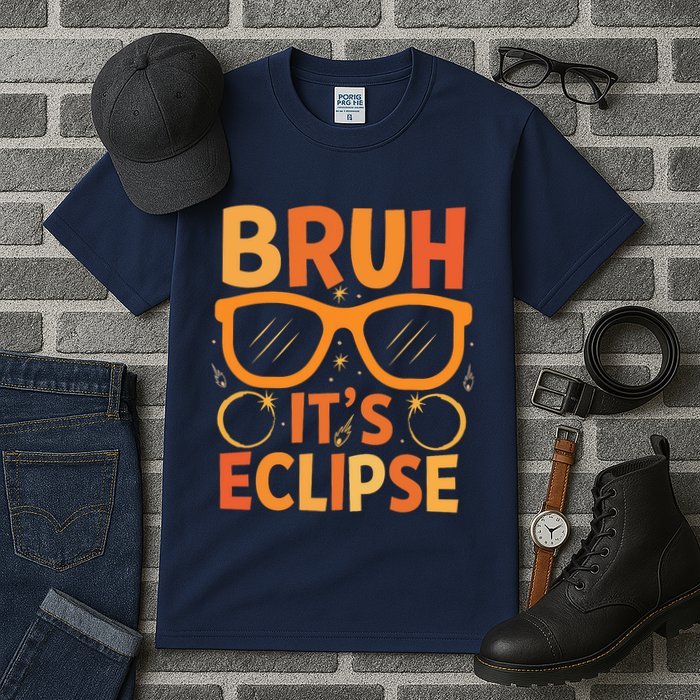 Solar Eclipse Bruh Its Eclipse Tall T-Shirt