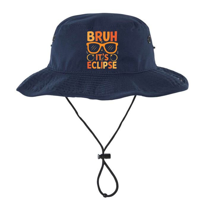 Solar Eclipse Bruh Its Eclipse Bucket Hat