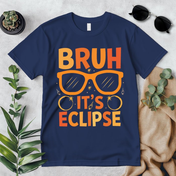 Solar Eclipse Bruh Its Eclipse Premium T-Shirt