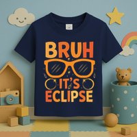 Solar Eclipse Bruh Its Eclipse Toddler T-Shirt