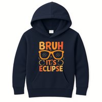 Solar Eclipse Bruh Its Eclipse Kids Hoodie