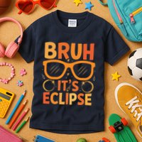 Solar Eclipse Bruh Its Eclipse Kids T-Shirt