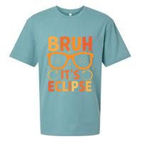 Solar Eclipse Bruh Its Eclipse Sueded Cloud Jersey T-Shirt