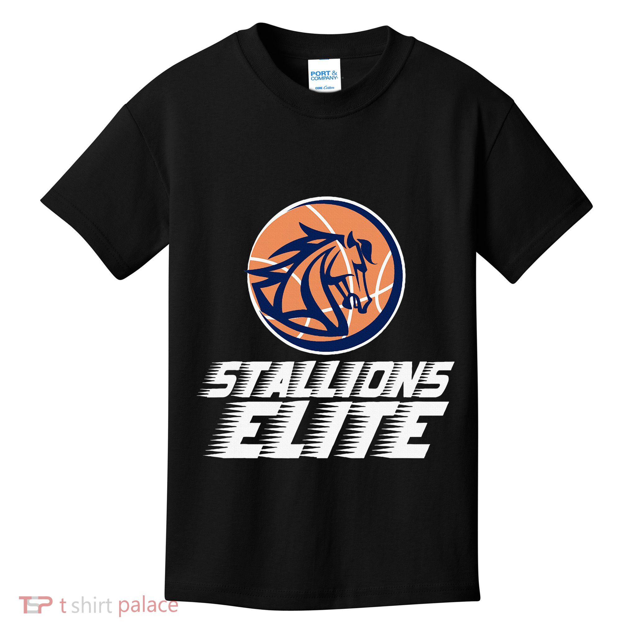 Stallions Elite Basketball Team Kids T-Shirt