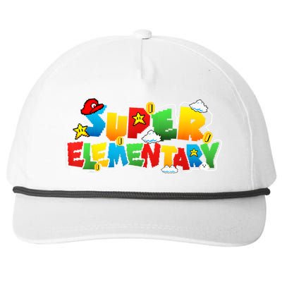 Super Elementary Back To School Outfit For Teachers & Kids Snapback Five-Panel Rope Hat