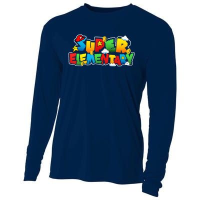 Super Elementary Back To School Outfit For Teachers & Kids Cooling Performance Long Sleeve Crew