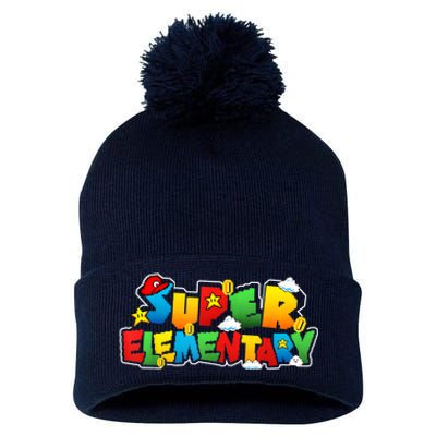 Super Elementary Back To School Outfit For Teachers & Kids Pom Pom 12in Knit Beanie