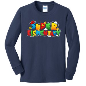 Super Elementary Back To School Outfit For Teachers & Kids Kids Long Sleeve Shirt