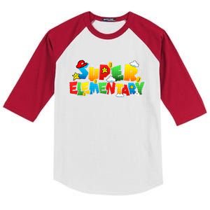 Super Elementary Back To School Outfit For Teachers & Kids Kids Colorblock Raglan Jersey